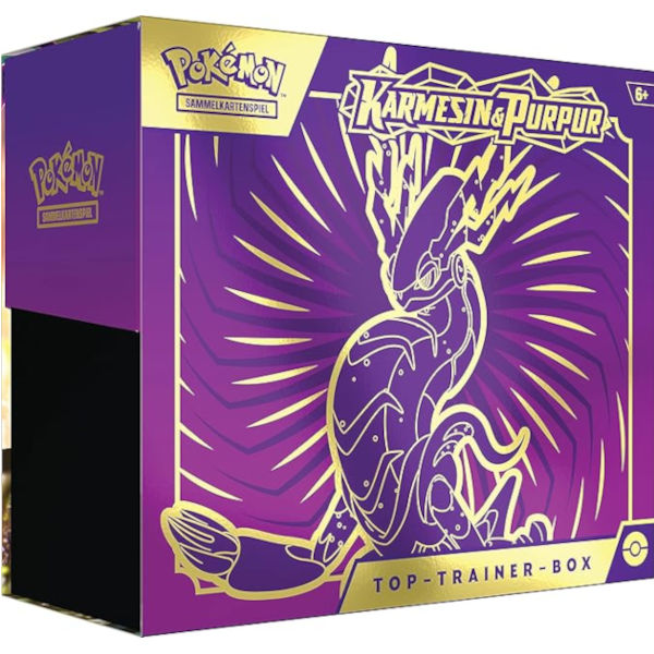 Karmesin & Purpur - SV1DE Top Trainer Box Miraidon (deutsch)