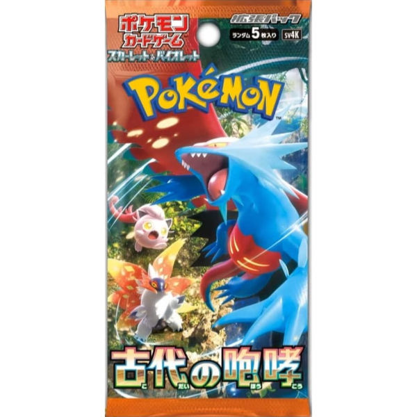 Pokemon Ancient Roar Booster (sv4k) - (japanisch)