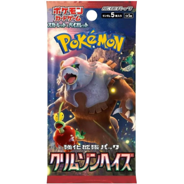 Pokemon Crimson Haze Booster (sv5a) - (japanisch)