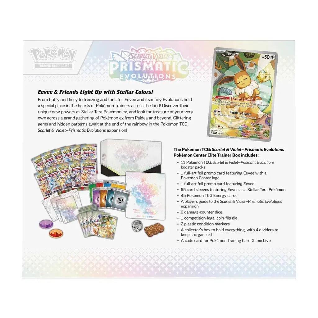 Scarlet & Violet - Prismatic Evolutions Elite Trainer Box - EN - CardBrothers